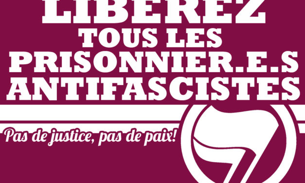 Solidarité avec les militants antifascistes arrêtés à Québec!