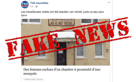TVA’s fake news and the islamophobic frenzy on the far right