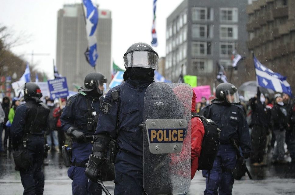 Bilan de la contre-manifestation du 25 novembre à Québec