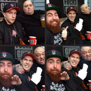 Jonathan Côté avec Raphaël Lévesque et Benjamin Bastien