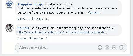  André Boies admits to having translated the Christchurch terrorist’s manifesto to French.
