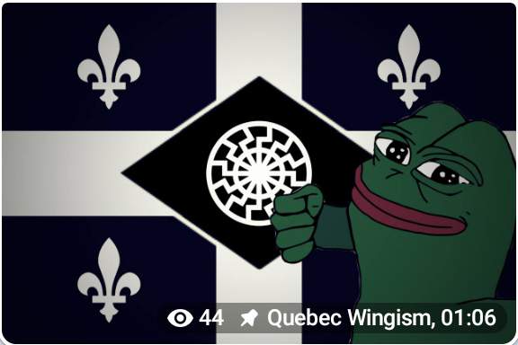 Quebec.wingism et leur entourage