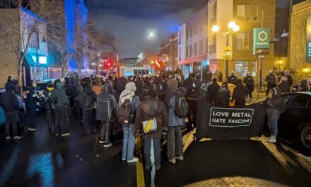 MONTRÉAL POLICE BLOCK ANTI-FASCISTS. . . TO ALLOW BLACK METAL FANS TO CELEBRATE NAZI MILITARY EXPLOITS