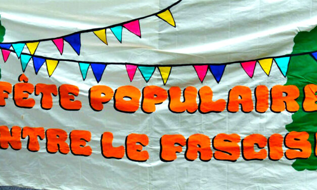 Compte-rendu de la Fête populaire contre le fascisme du 19 mai 2025
