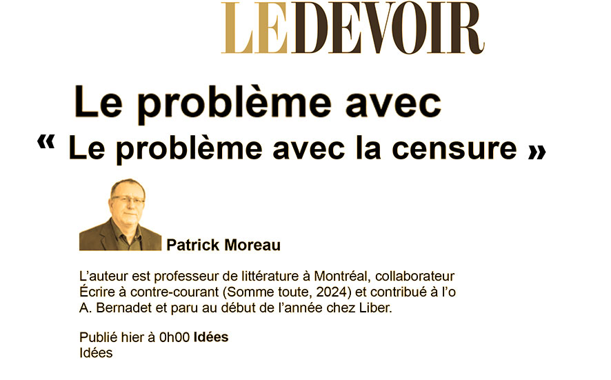En guise de réponse à P. Moreau : La confusion entre censure et positionnement antifasciste ne profite qu’à l’extrême droite