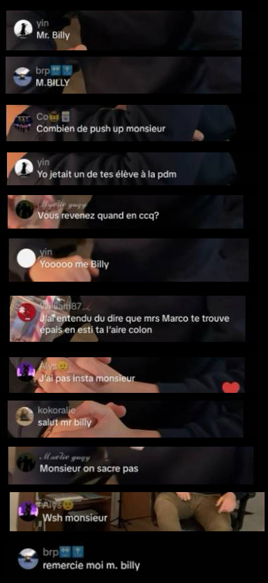 De nombreux élèves de Billy Savoie interagissent avec lui sur TikTok.